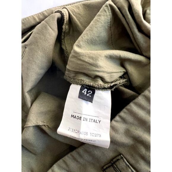 Brag-Wette Military Cargo Pants in Green - Picture 7 of 8